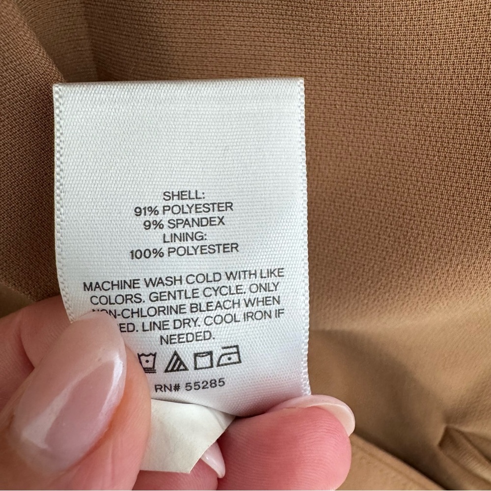 Express Tan Longline Blazer - Picture 4 of 5